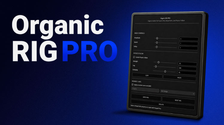 Organic RIG PRO V2.0.0 for AE (win/mac)