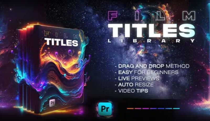 Pro Titles Library | Cinematic Titles & FX for Premiere Pro