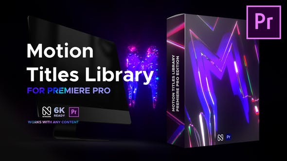 Motion Titles Library for Premiere Pro – Videohive