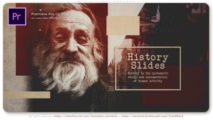 Old History Project for Premiere Pro