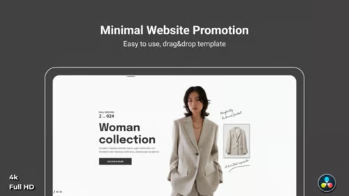 Minimal website promotion