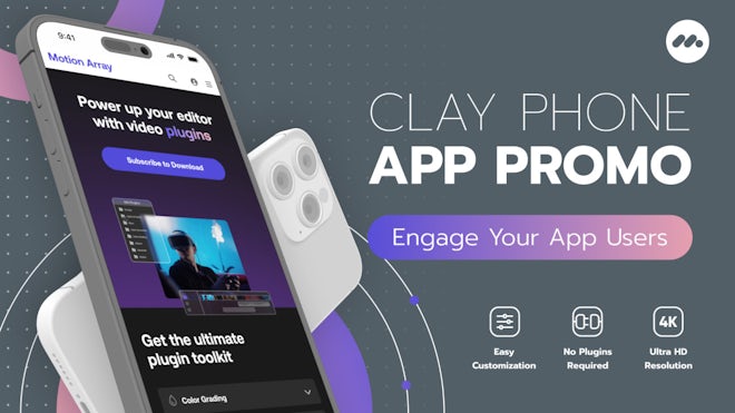 Clay Phone App Promo