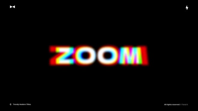 Trendy Modern Titles
