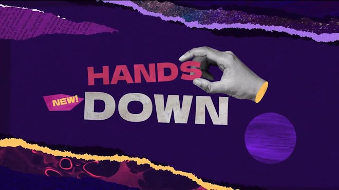 Hands Down Collage TItles