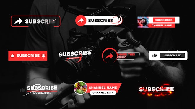 Subscribe Lower Thirds