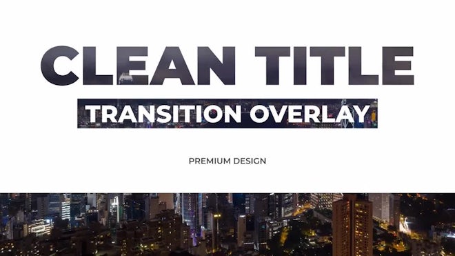 Overlay Title Transitions