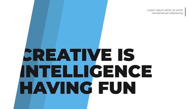 Stylish Typography Slides
