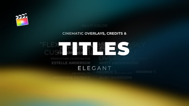 Titles Elegant Cinematic 2