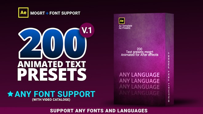 200 Text Presets