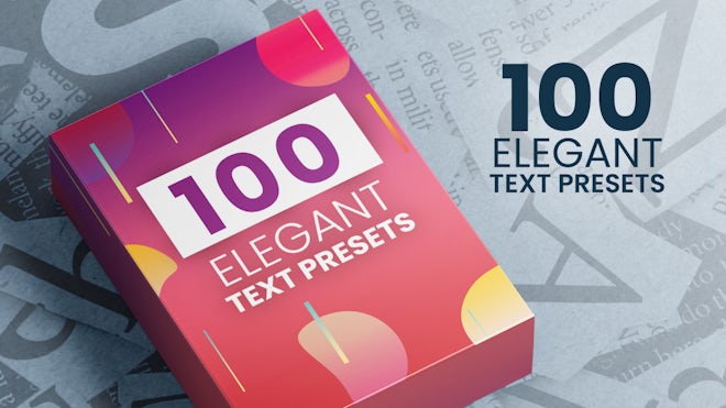 Elegant Text Presets
