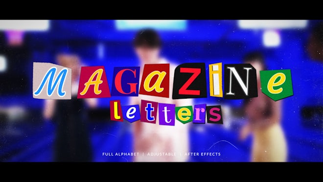 Scrapbook Alphabet Effects