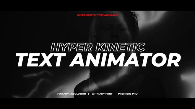 Hyper Kinetic Text Animator