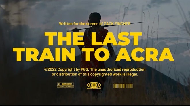 Cinema Trailer Titles