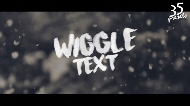 Wiggle Text Animation + Editor