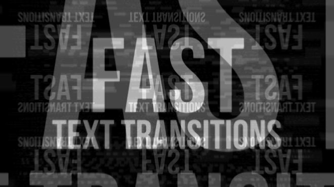 Text Transitions & Neon Alphabet