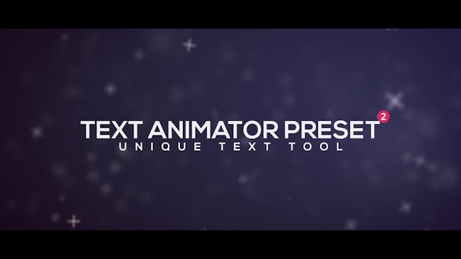 Text Animator Preset V.2