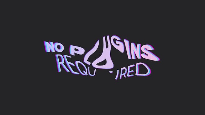 Iridescent Text Animations