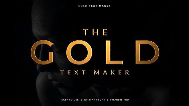 Gold Text Maker