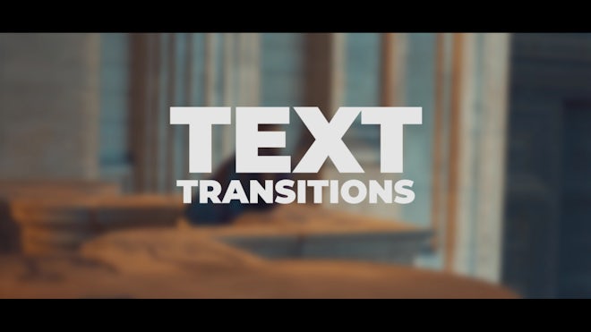 Text Transitions