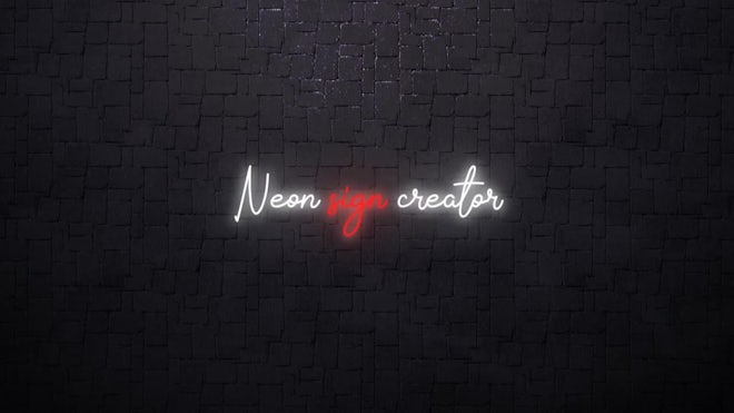 Neon Sign Creator