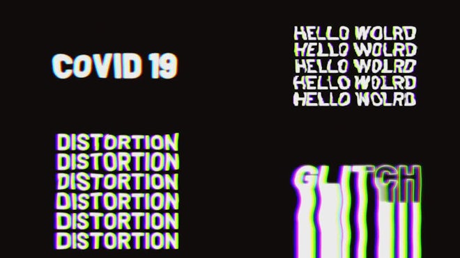 Aberration Glitch Titles