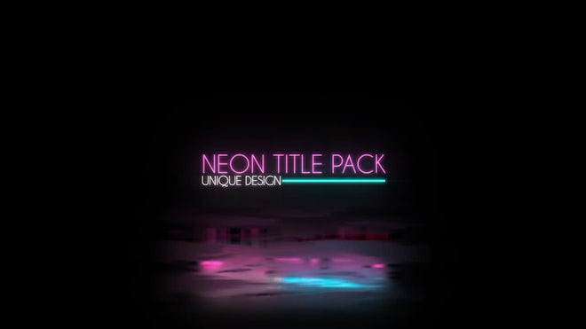 Neon Title Pack
