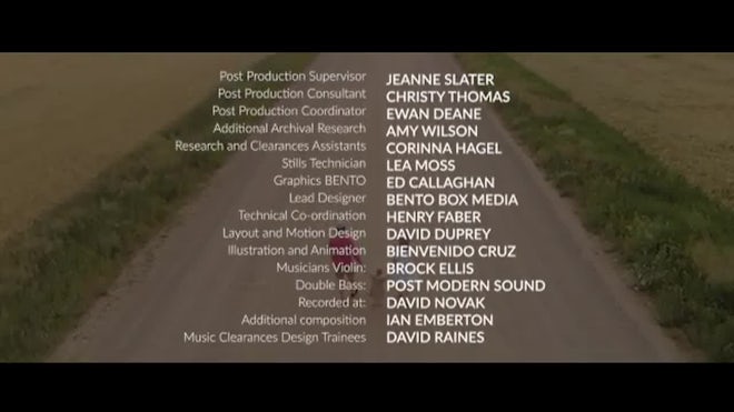 Final Credits