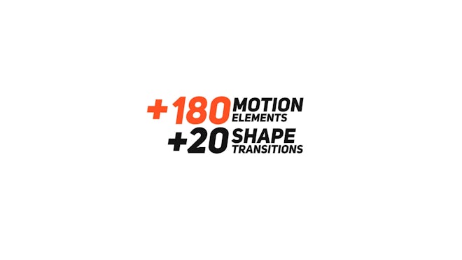200 Motion Elements Presets Pack