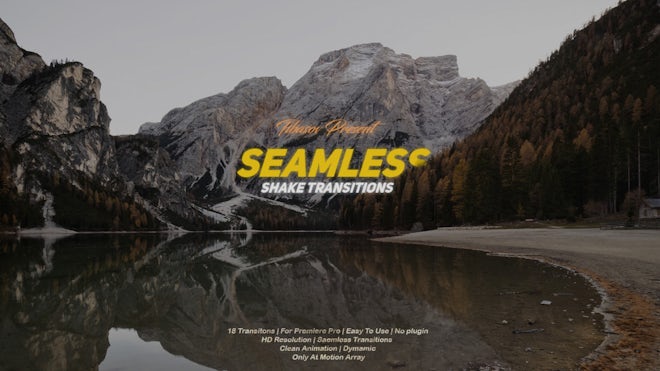 Seamless Shake Transitions