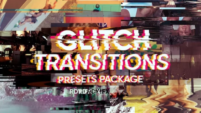 Glitch Transitions Pack