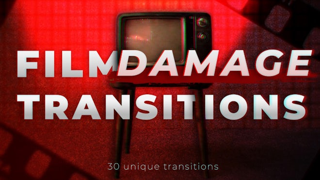 Film Damage Transitions