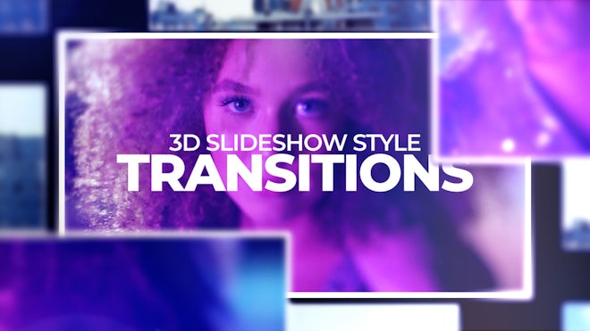 3D Slideshow Style Transitions