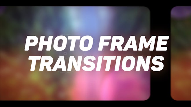 Photo Frame Transitions Presets