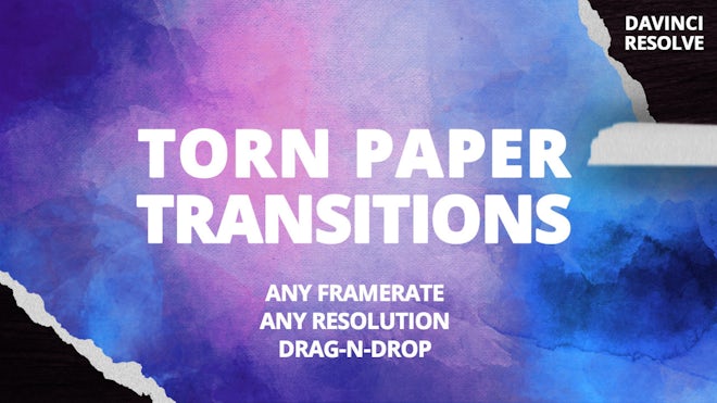 Torn Paper Transitions