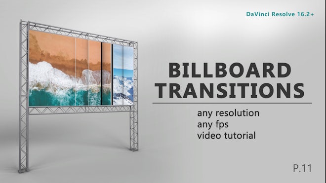 Drag-N-Drop Billboard Transitions