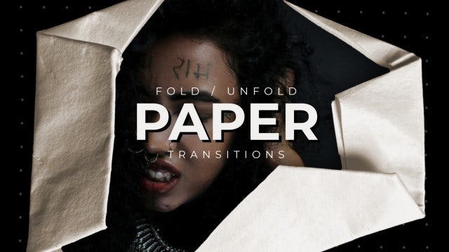 Real Paper Transitions