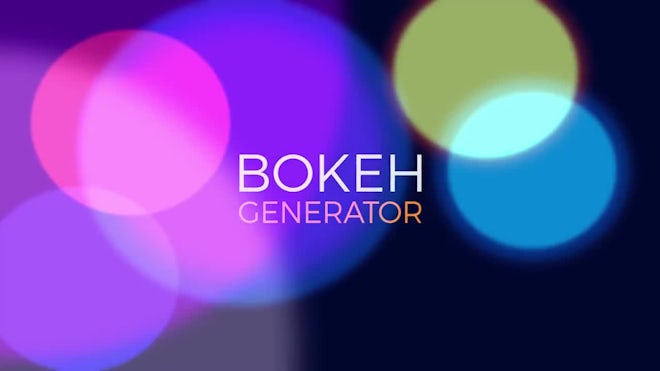 Bokeh Light Generator V1