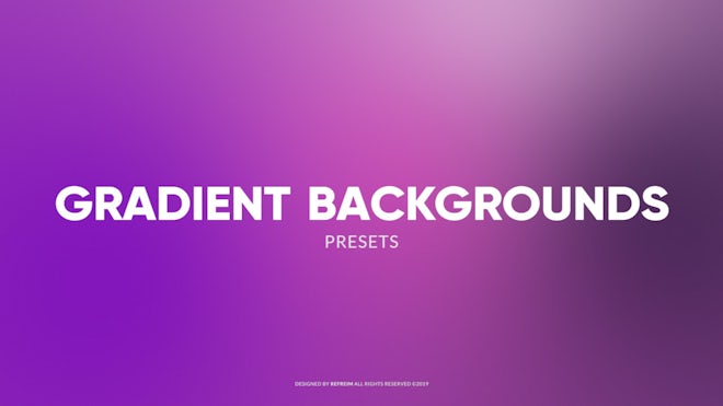 Animated Gradient Backgrounds