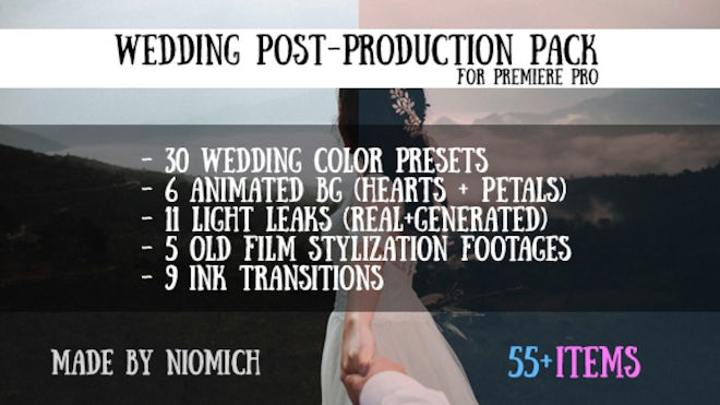 Wedding Post-Production Pack