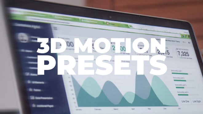 3D Motion Presets