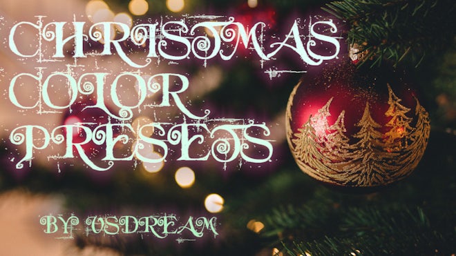 Christmas Color Presets