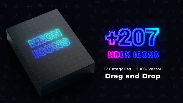 Neon Icons Essential Pack
