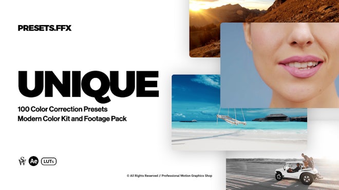 Modern Color Kit And Footage Pack