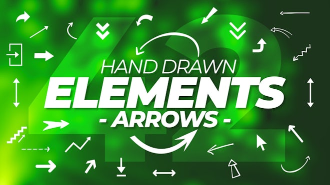 Hand Drawn Elements Kit V2 - Arrows