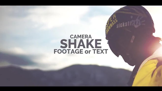 Shake The Camera Or Text