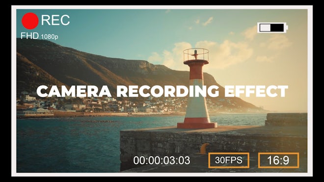 Camera Recording Effect