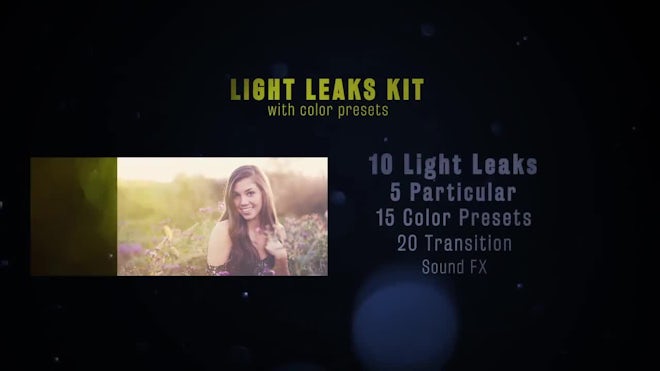 Light Leaks With Color Presets