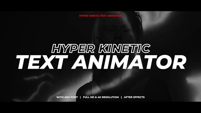 Hyper Kinetic Text Animator