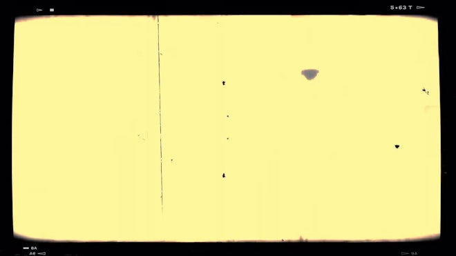 Retro Yellow Film Background