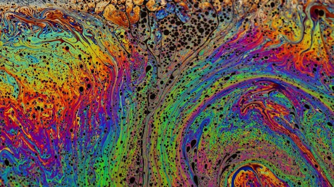 Little Bubbles On Surface